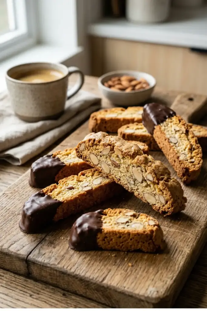 Almond Biscotti for Coffee Lovers