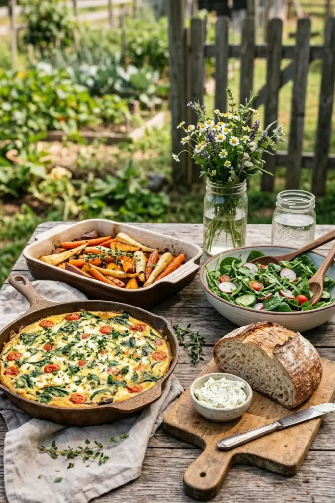 Arrange a Rustic Farm Feast
