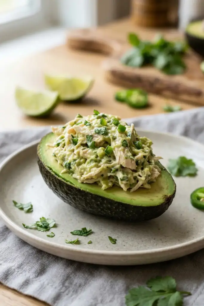 Avocado Chicken Salad Stuffing