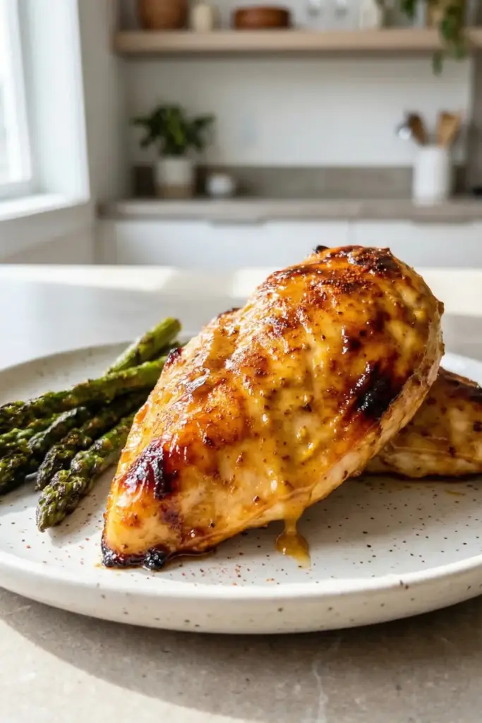 Baked Mustard Glazed Chicken

Tangy and Tender