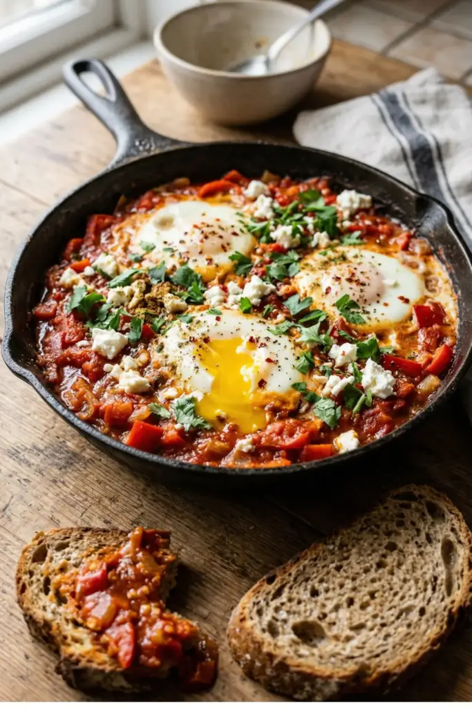 Baked Shakshuka with Feta