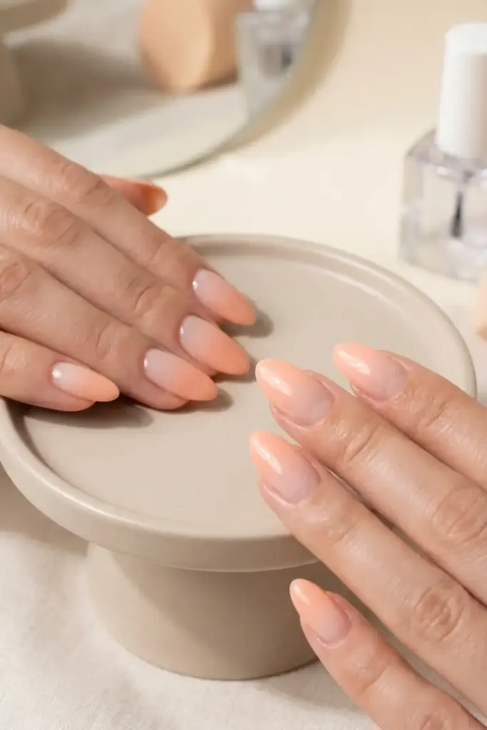 Barely-There Peach Ombré