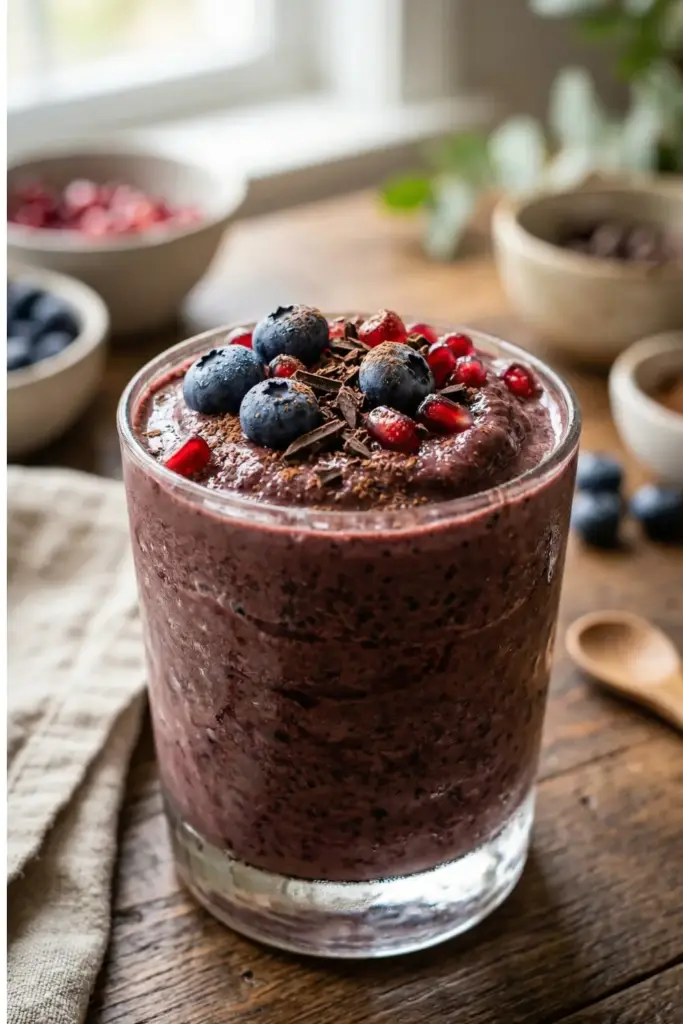 Berry-Chocolate Antioxidant Blast