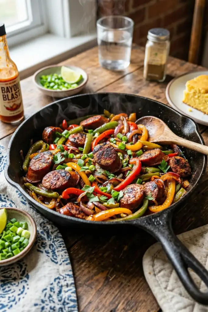 Cajun Sausage and Pepper