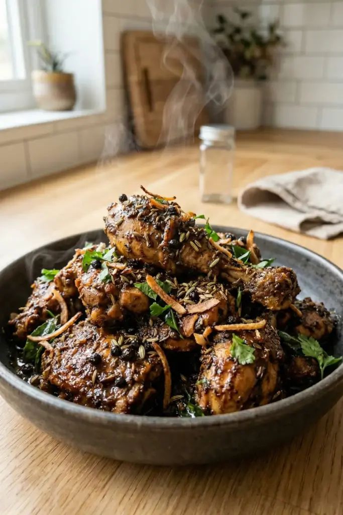 Chettinad Pepper Chicken Fry