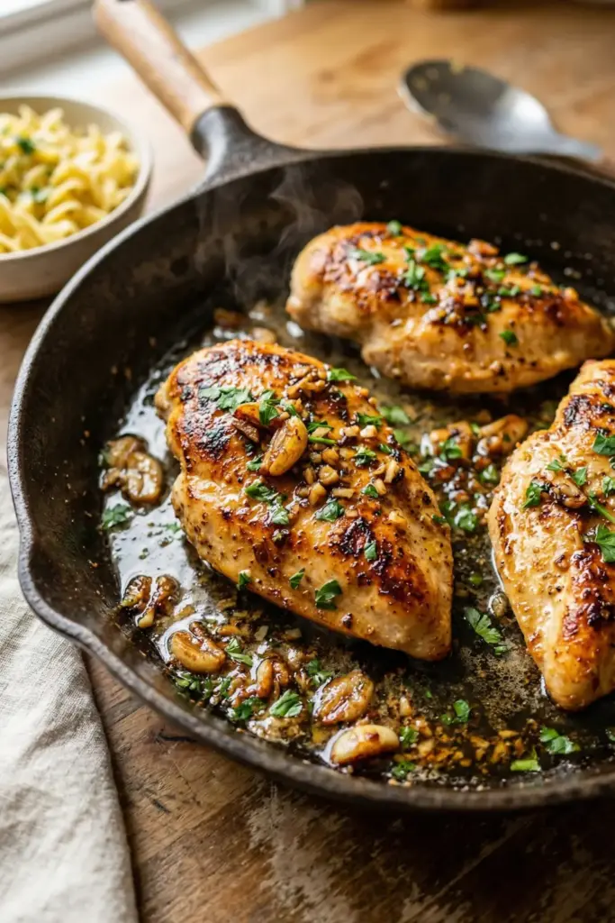 Classic Garlic Butter Skillet Chicken