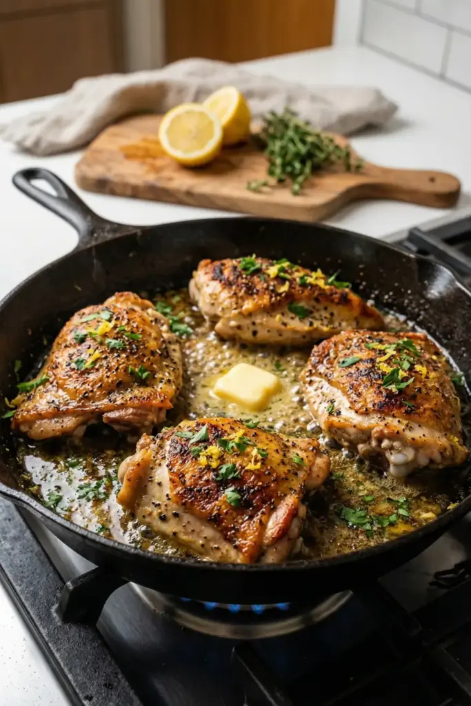 Classic Lemon Pepper Skillet