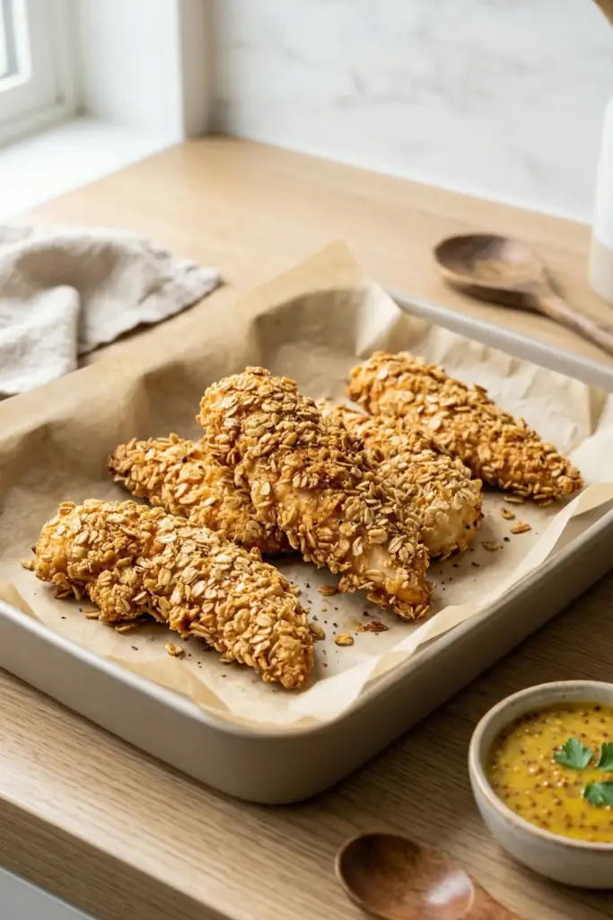 Classic Oat-Crusted Strips