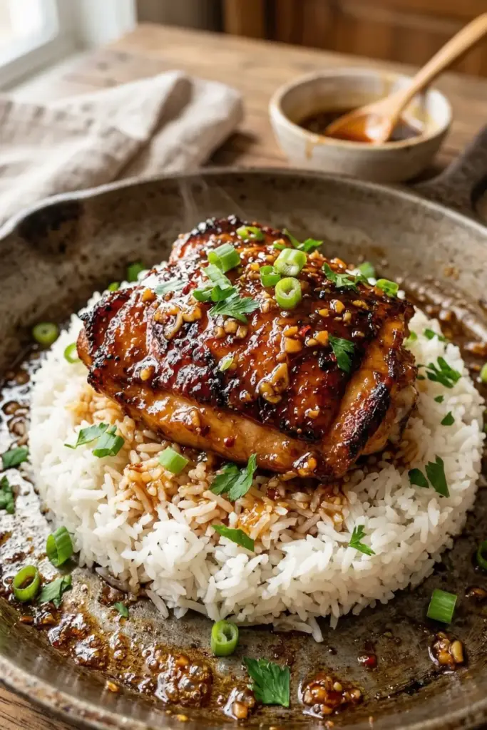 Classic Skillet Honey Garlic Glaze