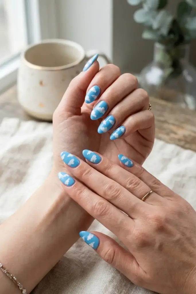 Cloud and Sky Blue Details