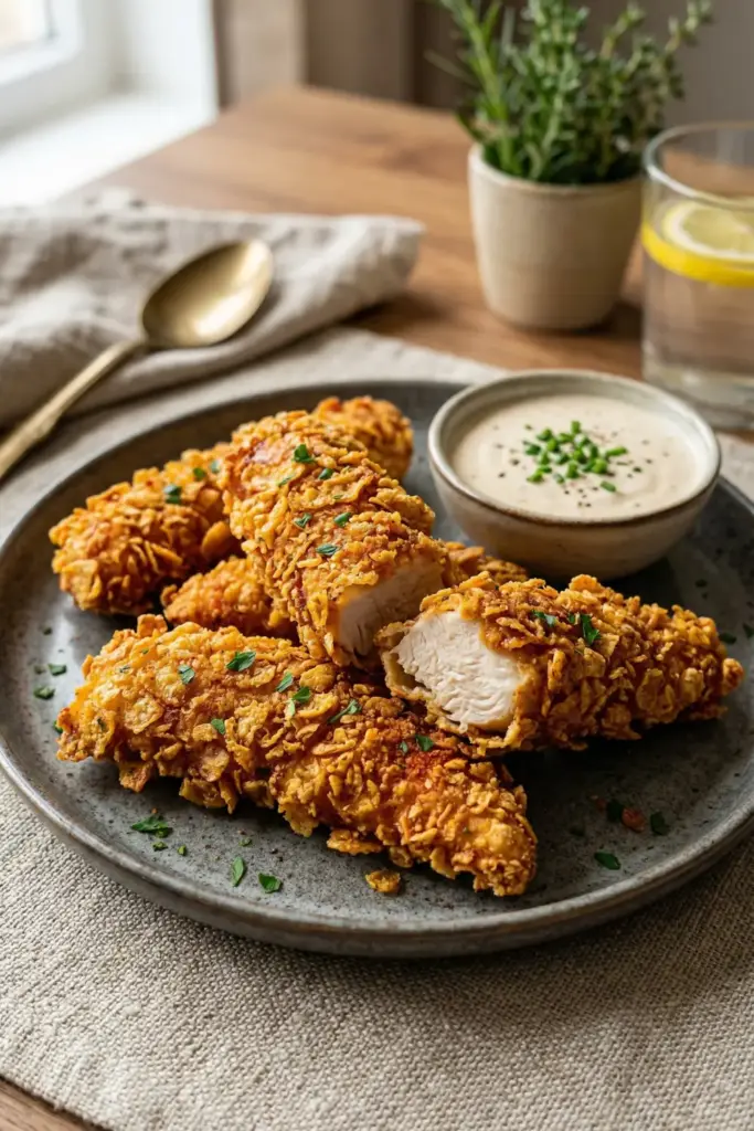 Cornflake Crusted Chicken
