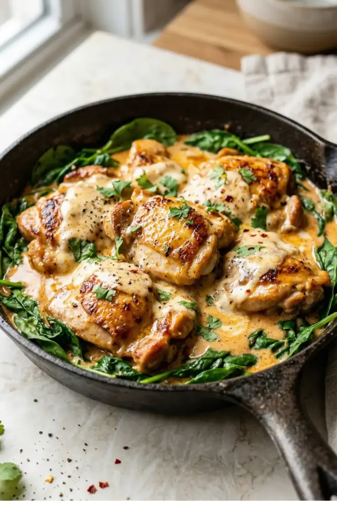 Cream Cheese Chicken Skillet