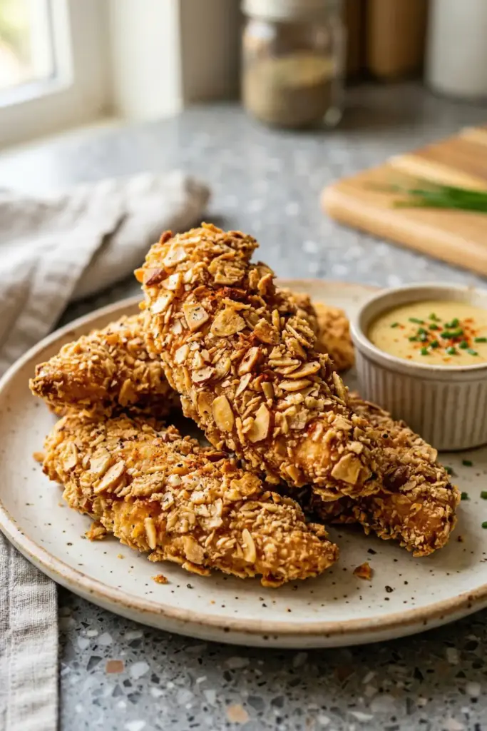 Crispy Almond Crusted Tenders