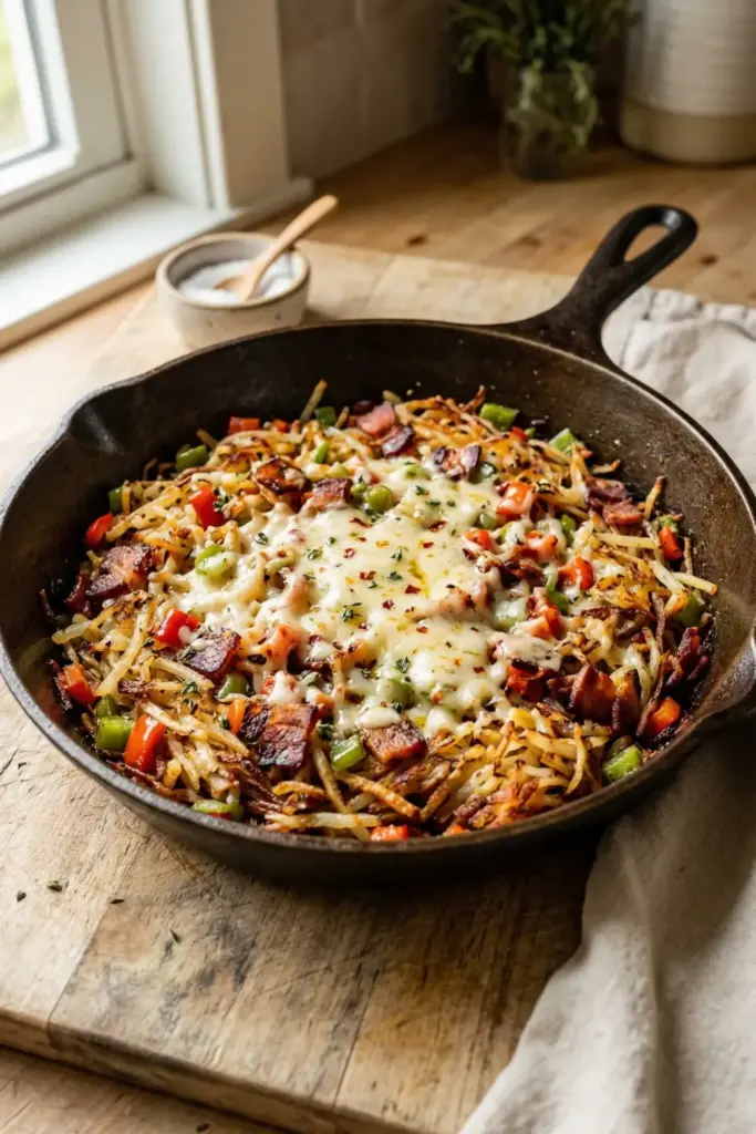 Crispy Hash Brown Skillet