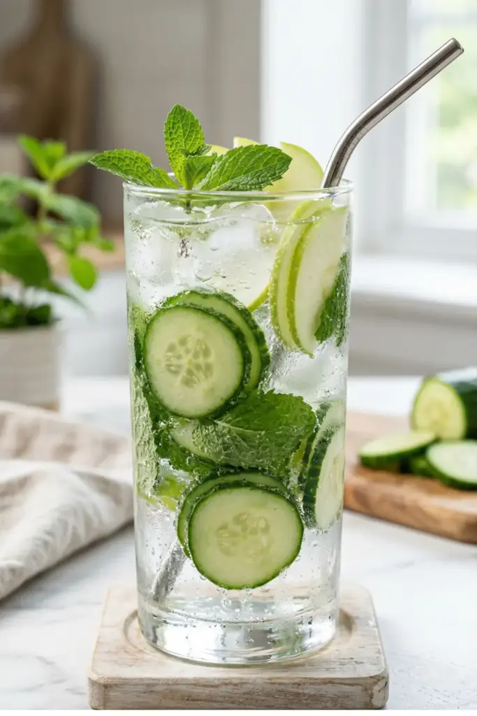 Cucumber and Mint Hydration Hero