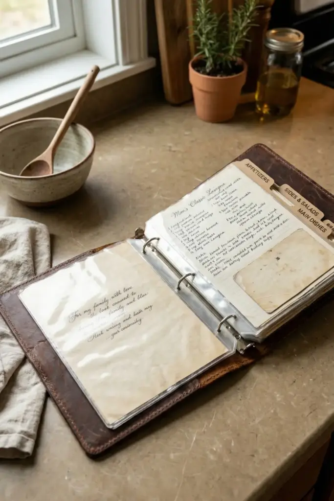 Custom Recipe Book