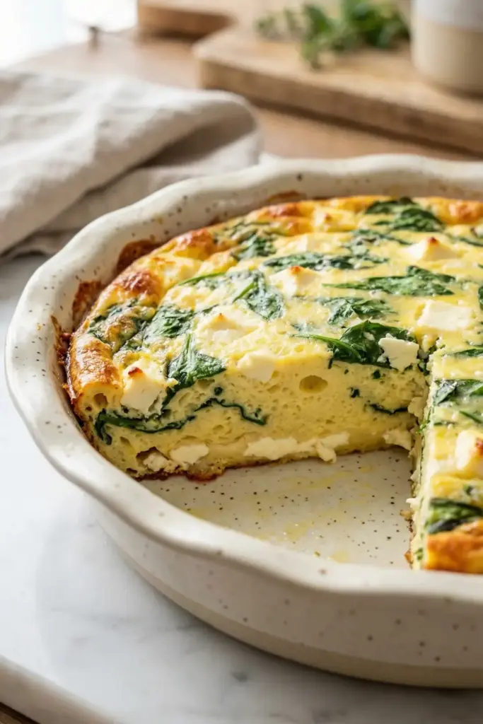 Decadent Crustless Quiche