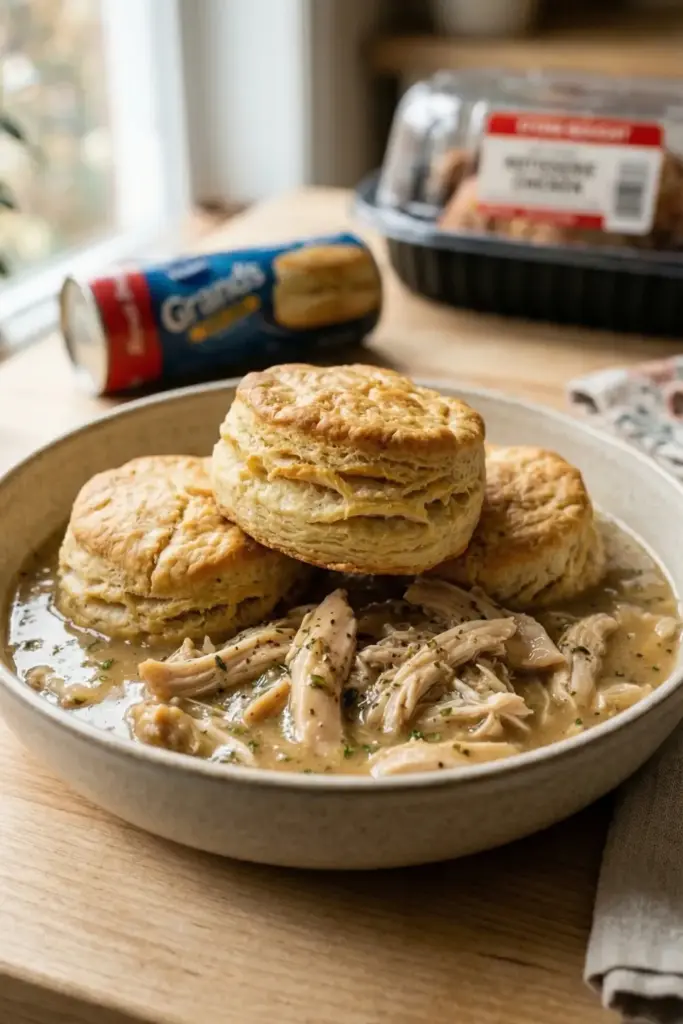 Fast Chicken and Biscuits. 


The Quick Shortcut Method