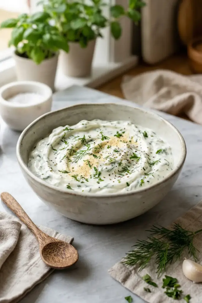 Garlic Herb Yogurt