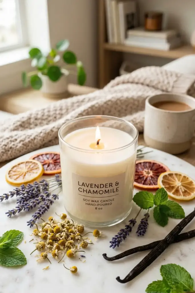 Hand-Poured Scented Candles
