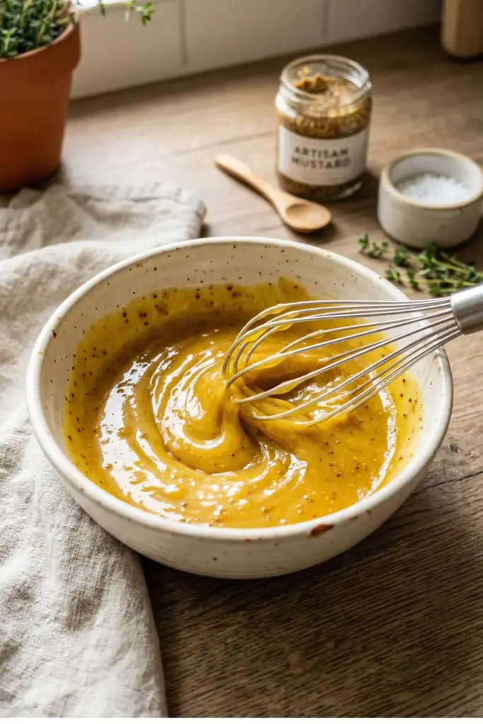 Honey Mustard Chicken Thighs