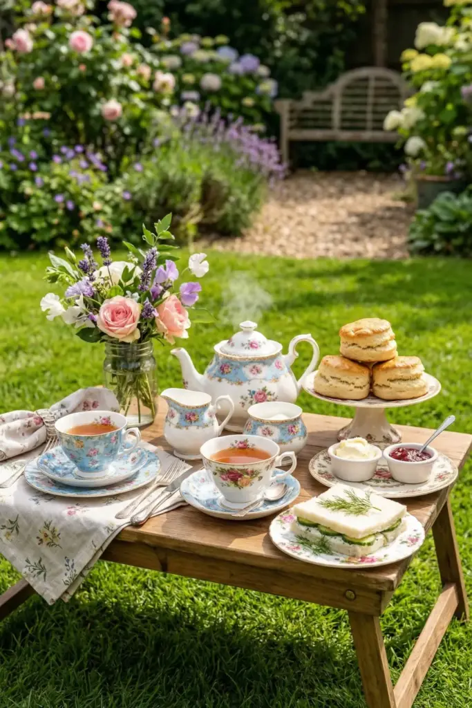 Host a Classic English Garden Soirée