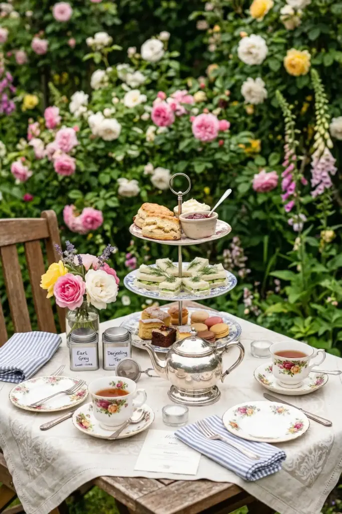  Host a Classic English Garden Tea