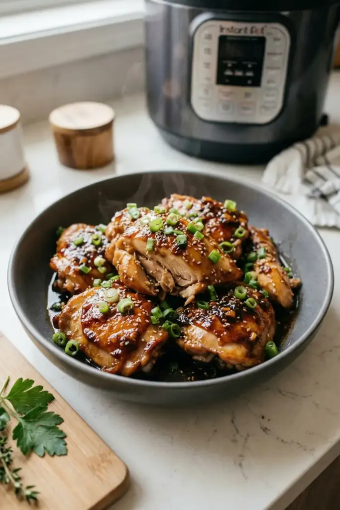 Instant Pot Honey Garlic Rush