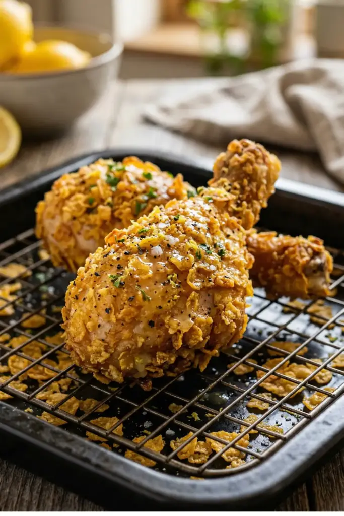 Lemon Pepper Cornflake Crunch