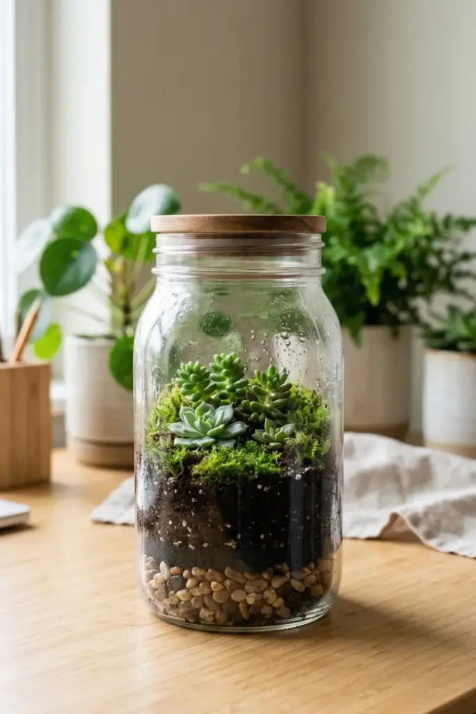 Mason Jar Terrarium