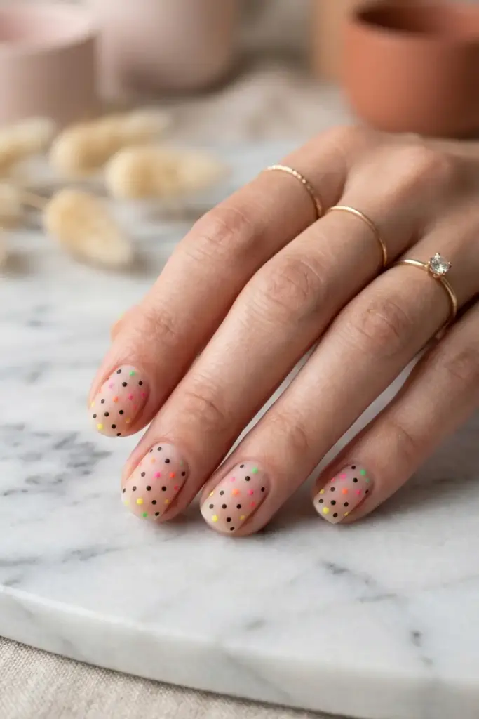 Micro Polka Dots