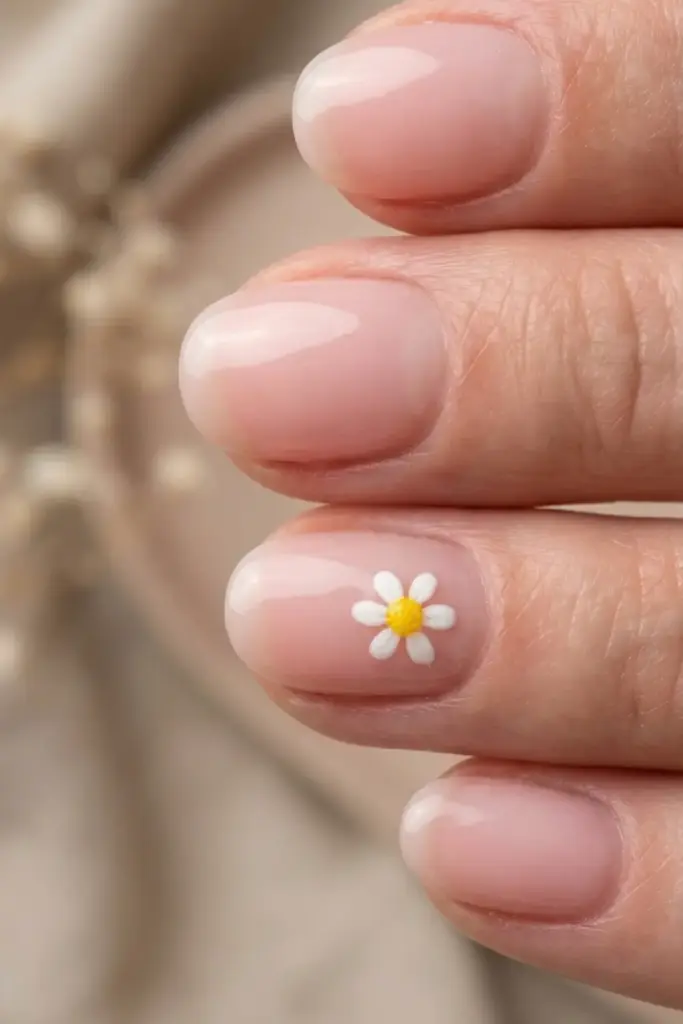 Minimalist Daisy Art