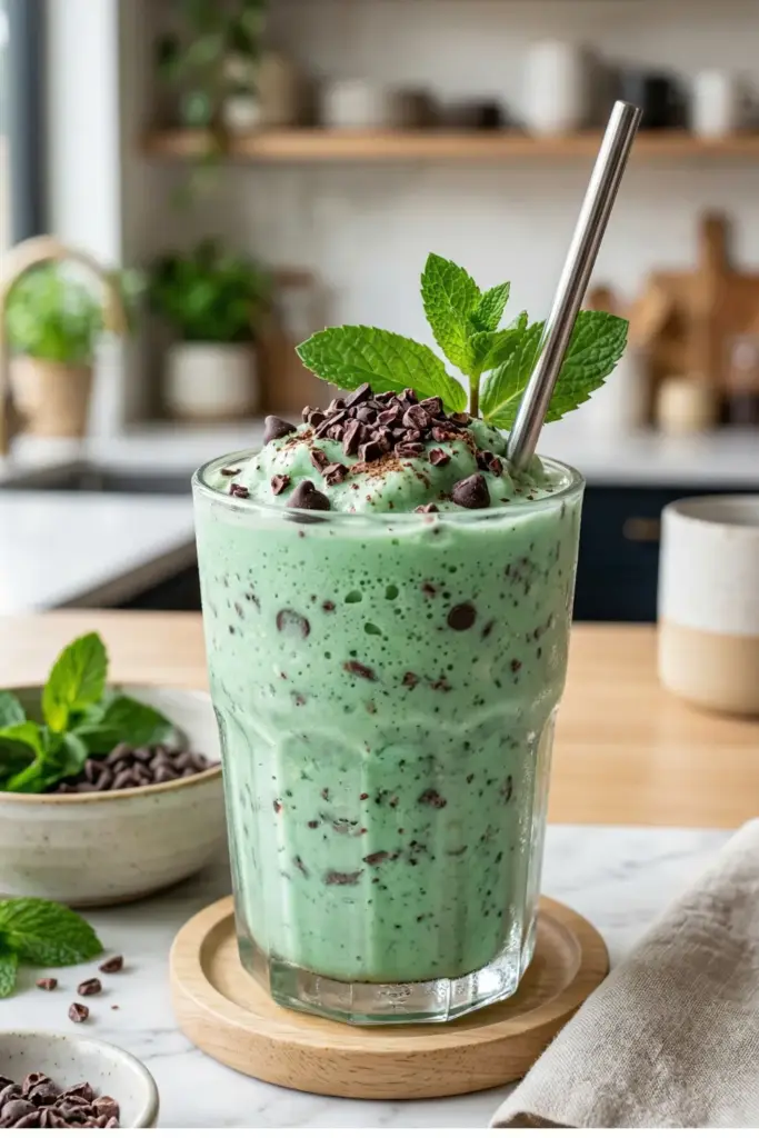 Mint Chocolate Chip Refreshment