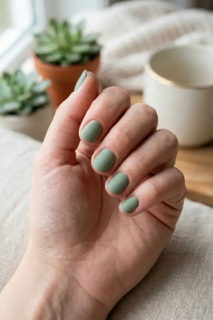 Muted Sage Green Solids