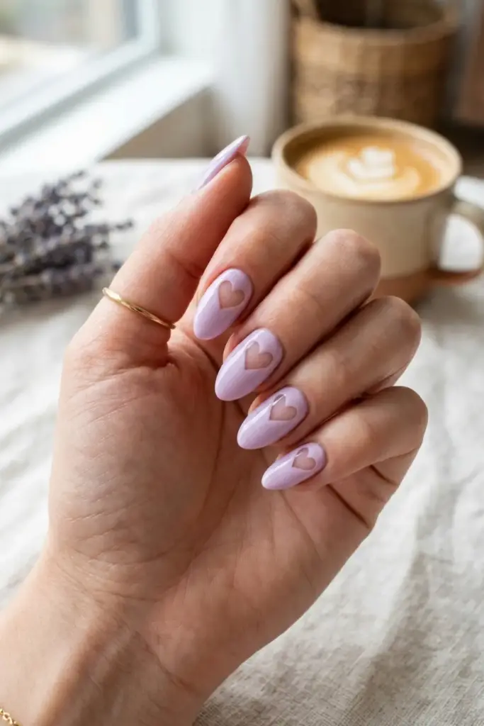 Negative Space Hearts