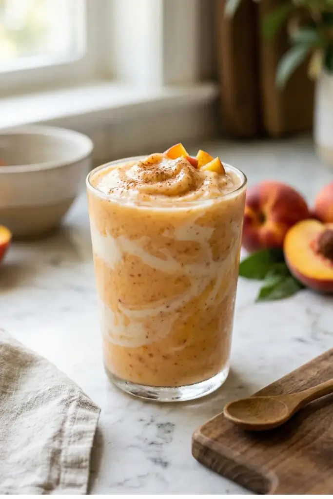 Peaches and Cream Summer Bliss