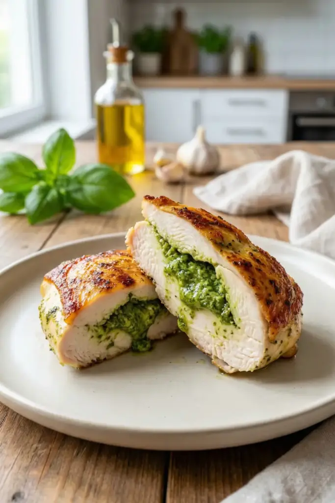 Pesto Stuffed Chicken Breast

Hidden Green Goodness