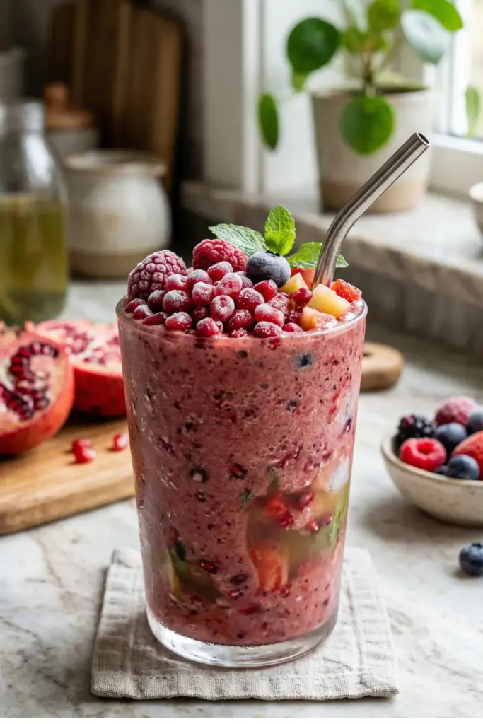 Pomegranate and Mixed Fruit