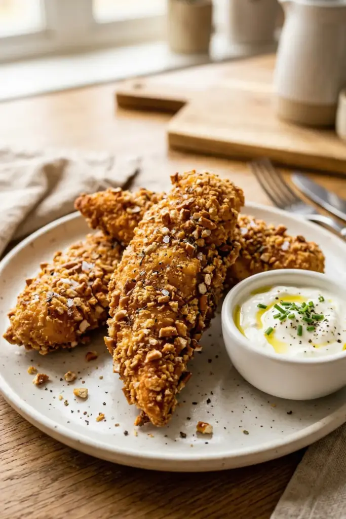 Pretzel Encrusted Tenders