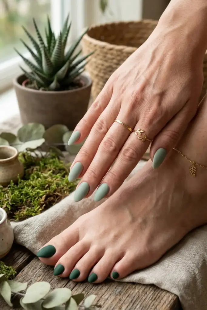 Sage Green and Forest Depth