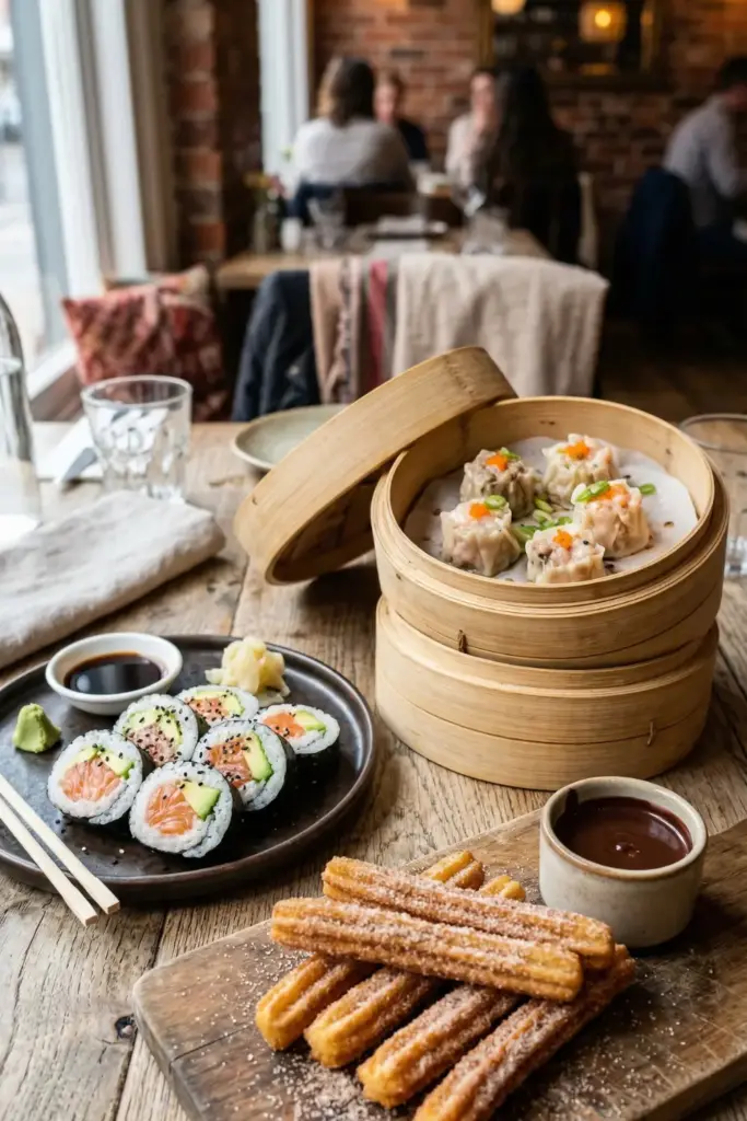 Serve a Global Tasting Menu