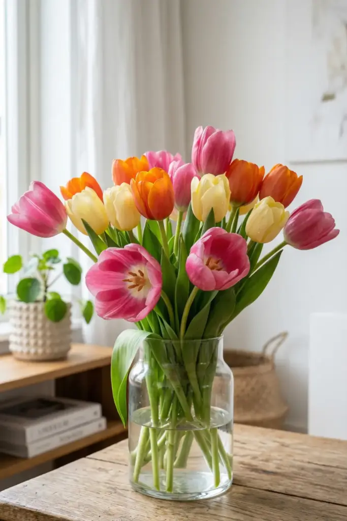 Simple and Clean Tulips