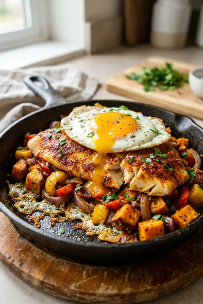 Smoked Paprika Haddock and Hash