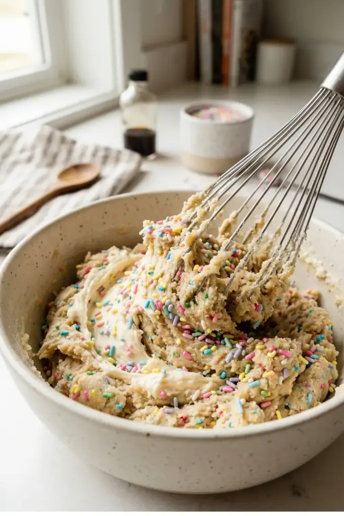 Soft Sugar Cookies with Pastel Sprinkles