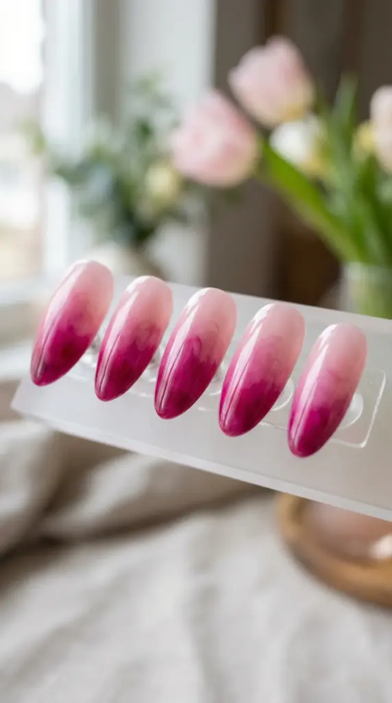 Soft Magenta Whisper