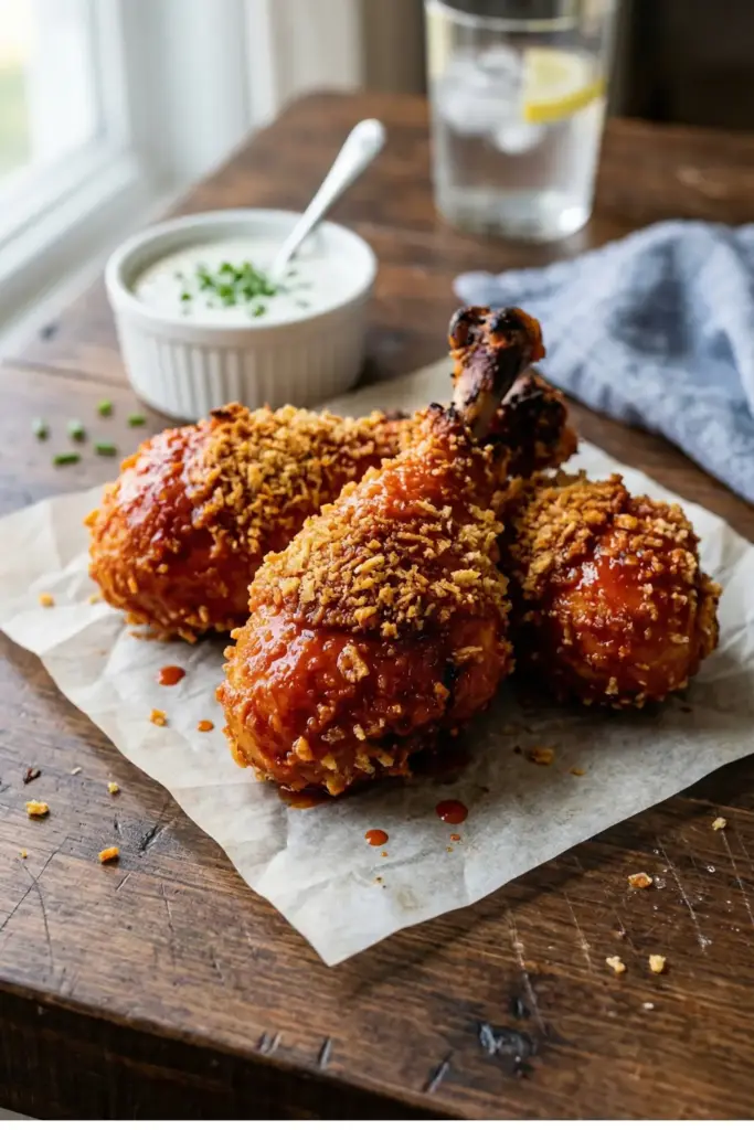 Spicy Buffalo Panko Chicken