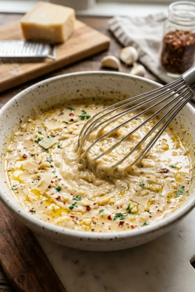 Spicy Garlic Parmesan