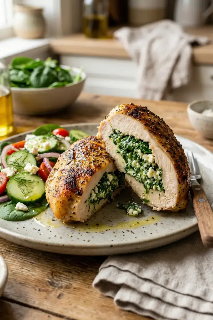 Spinach and Feta Greek Style