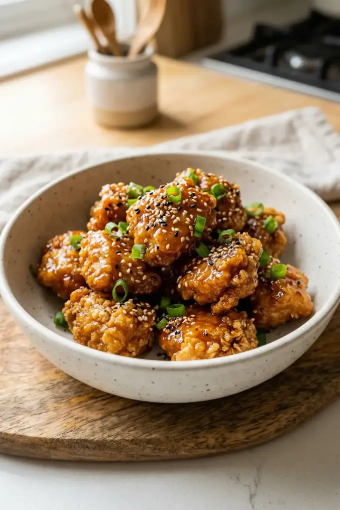 Sticky Honey Garlic Bites