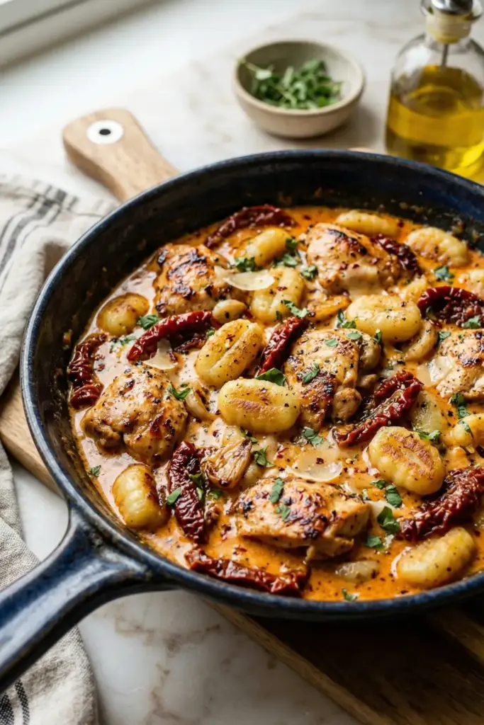 Sun-Dried Tomato Chicken Gnocchi